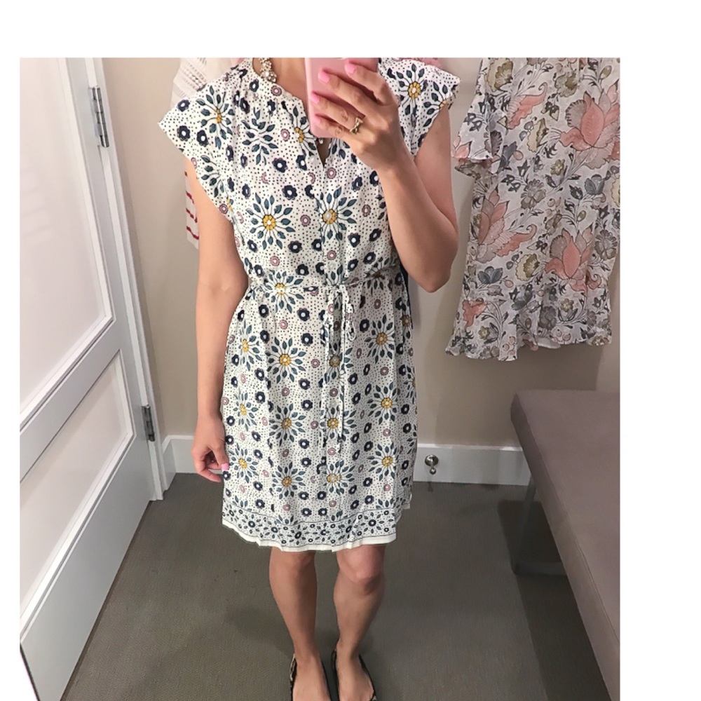 LOFT petite shirt dress